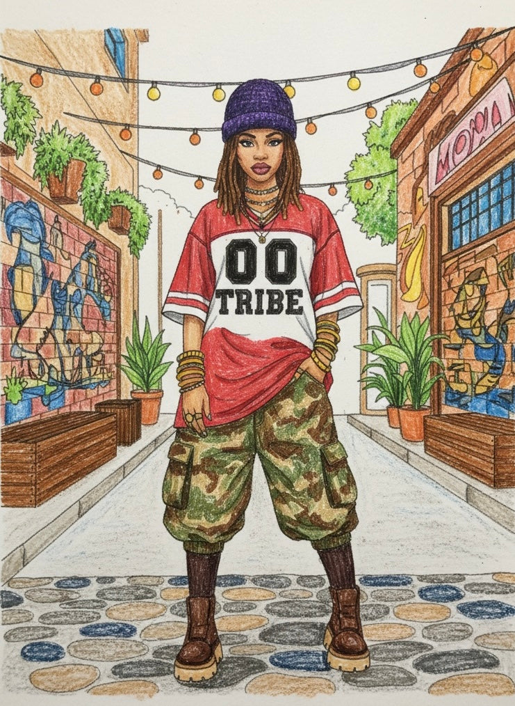 Rooted & Radiant Girlies (Coloring Book)